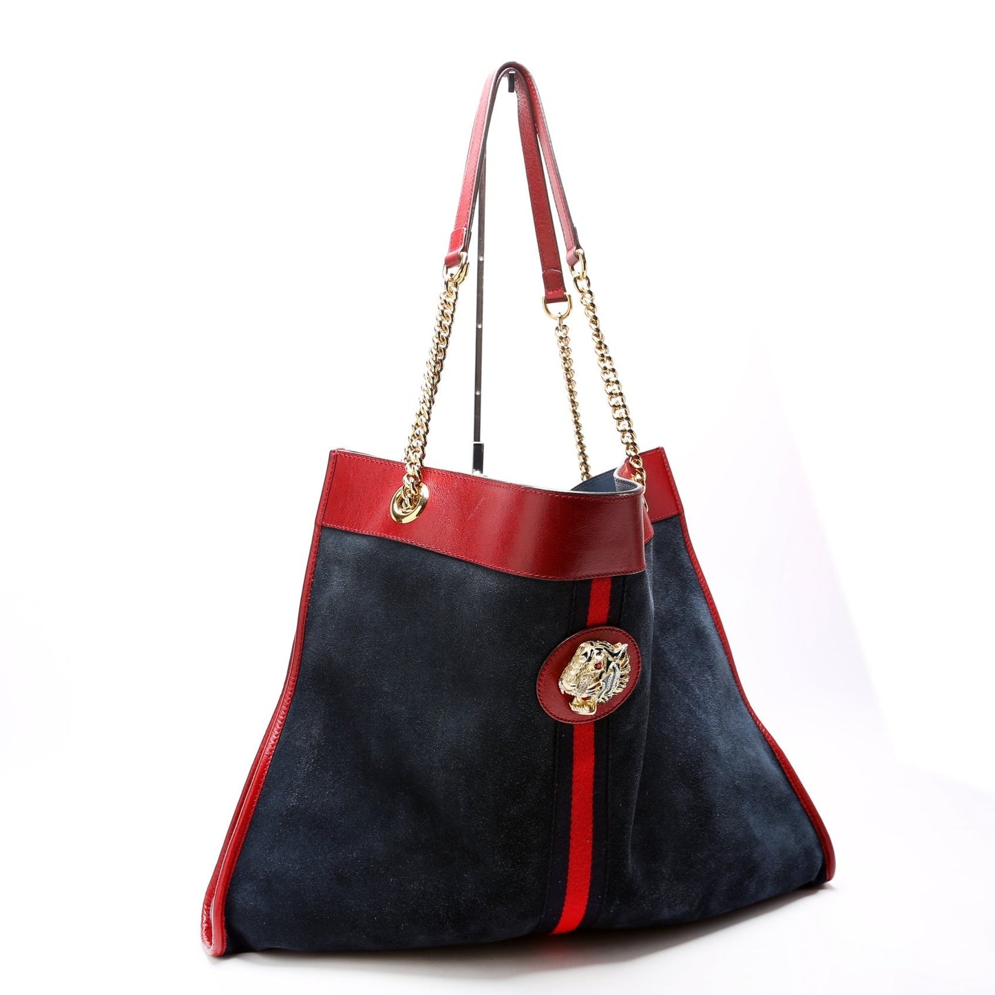 Gucci 537219 Rajah Tote Suede Bag
