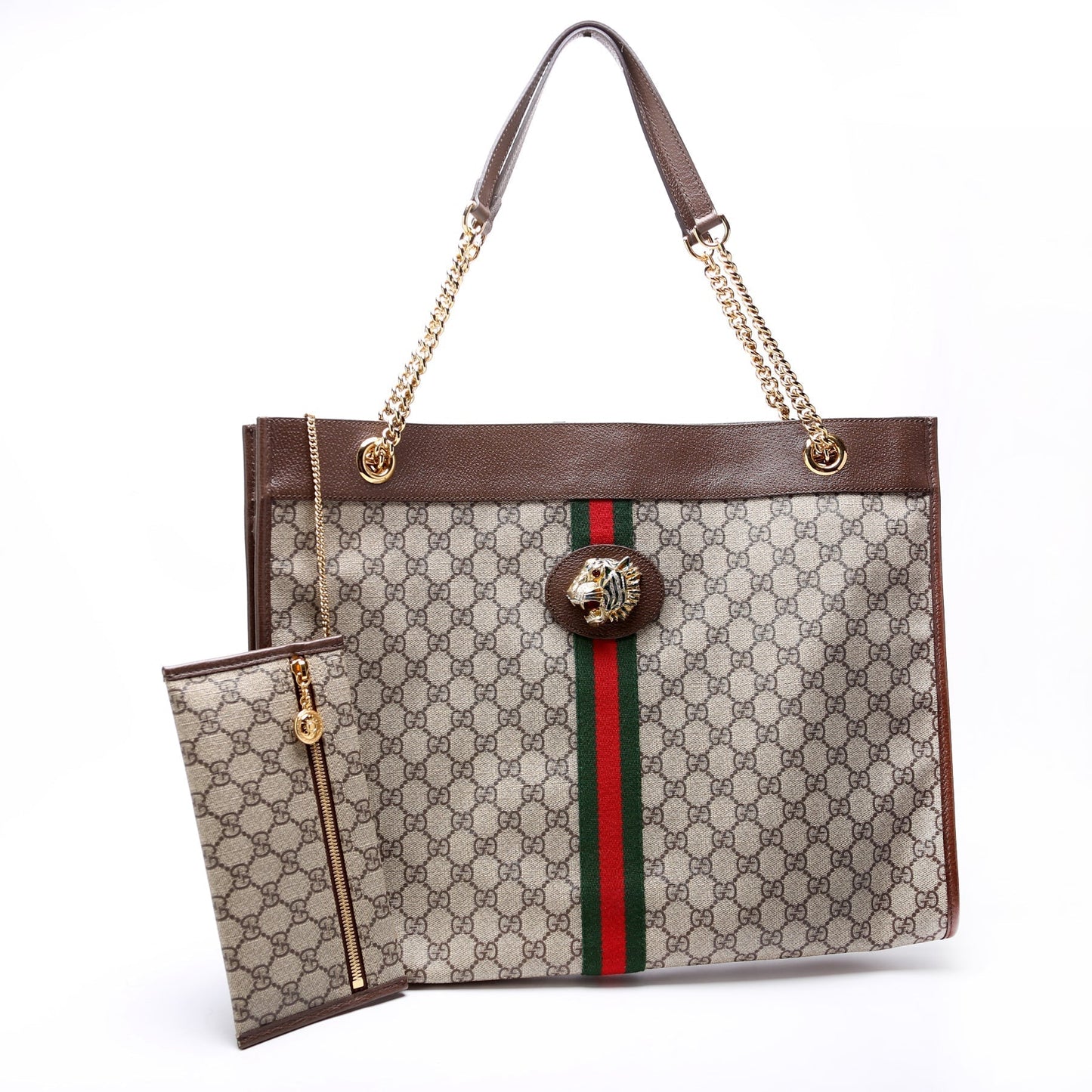 Gucci 537219 GG Supreme Rajah Tote Bag