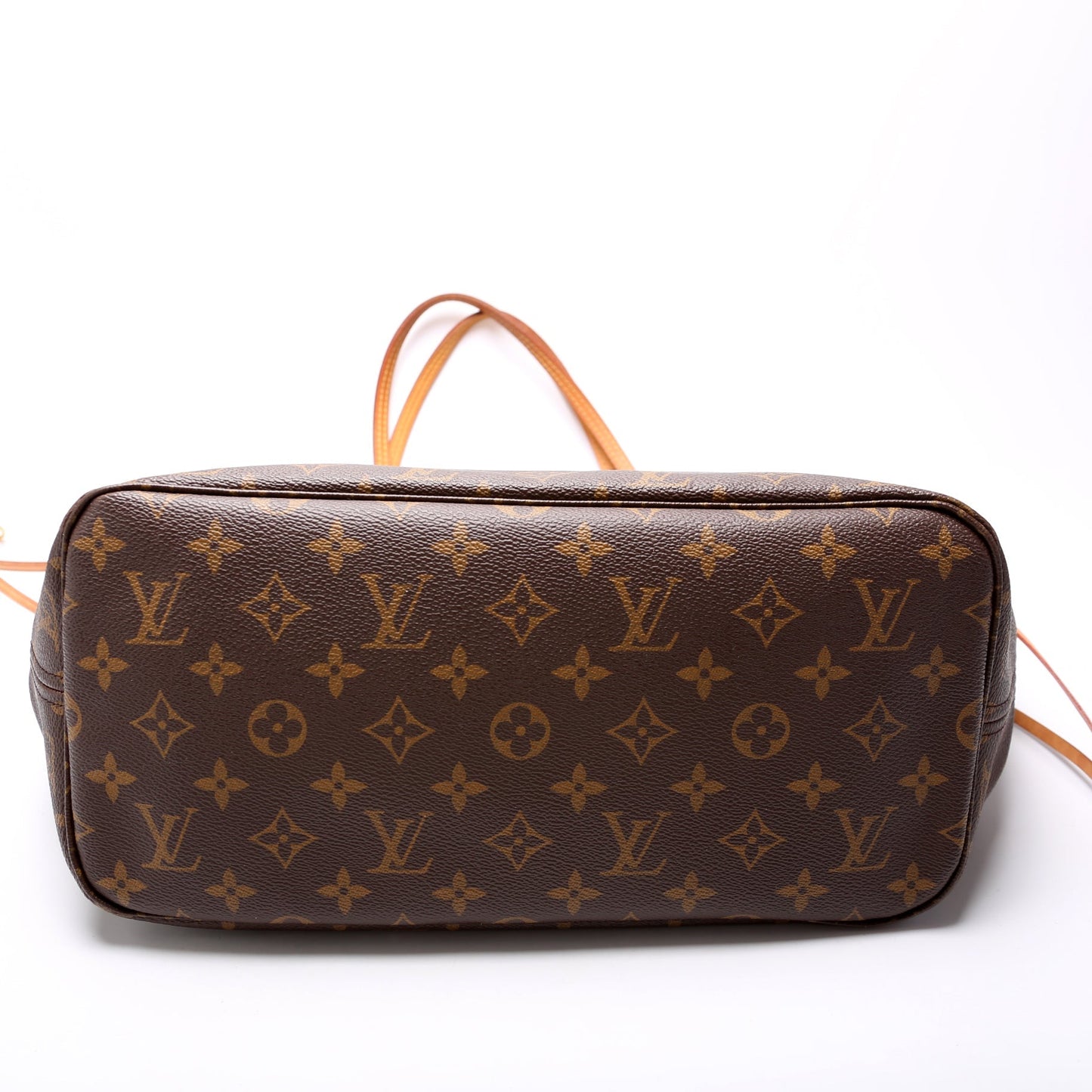 Louis Vuitton Neverfull W/Wallet MM Monogram