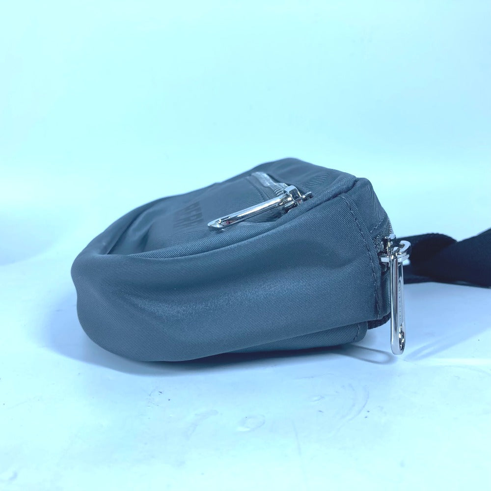 BURBERRY Sling bag 8052888 Nylon gray cross logo mens