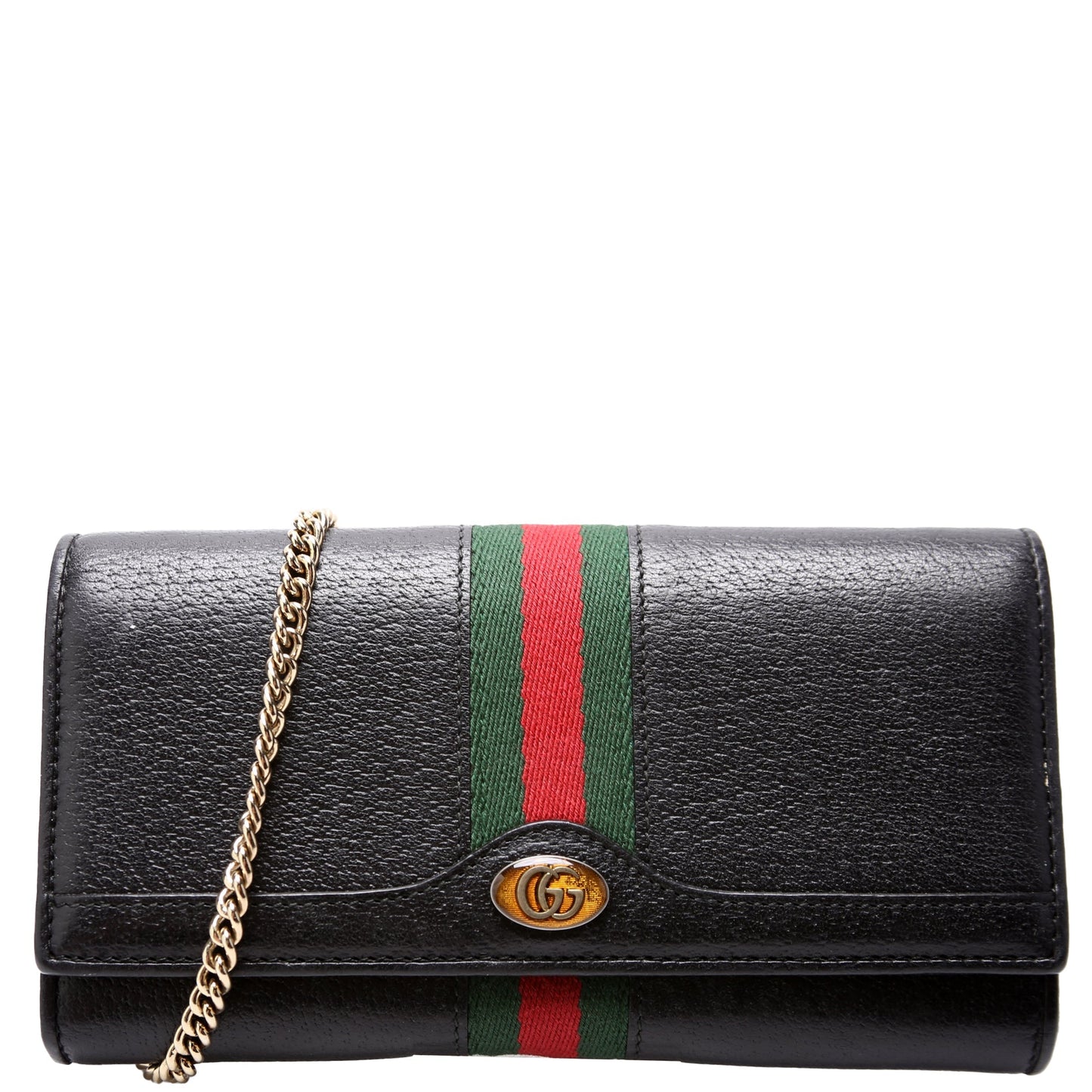 Gucci Ophidia Leather Chain Wallet 546592 Bag