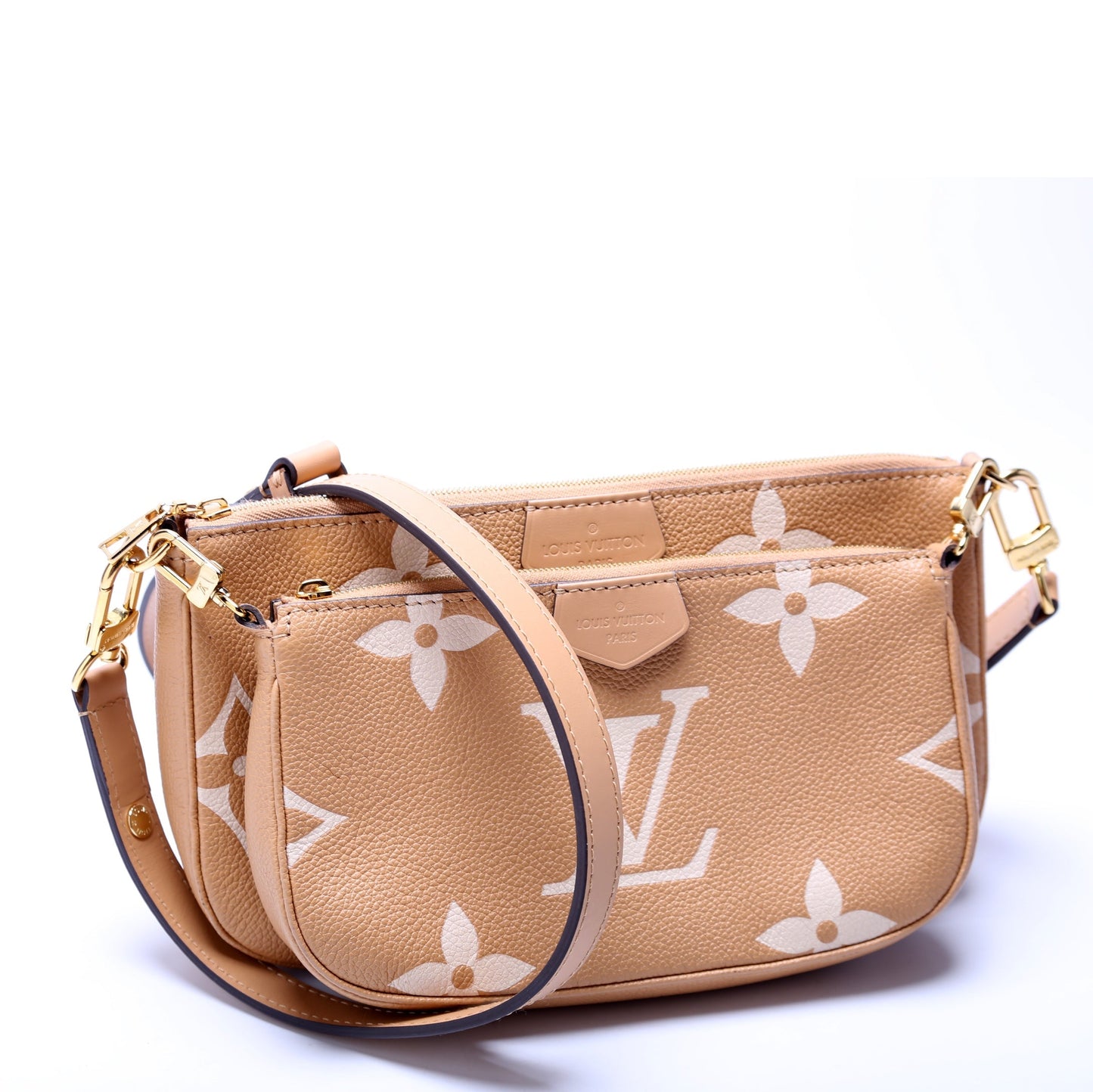 Louis Vuitton Multi Pochette Bicolor Empreinte