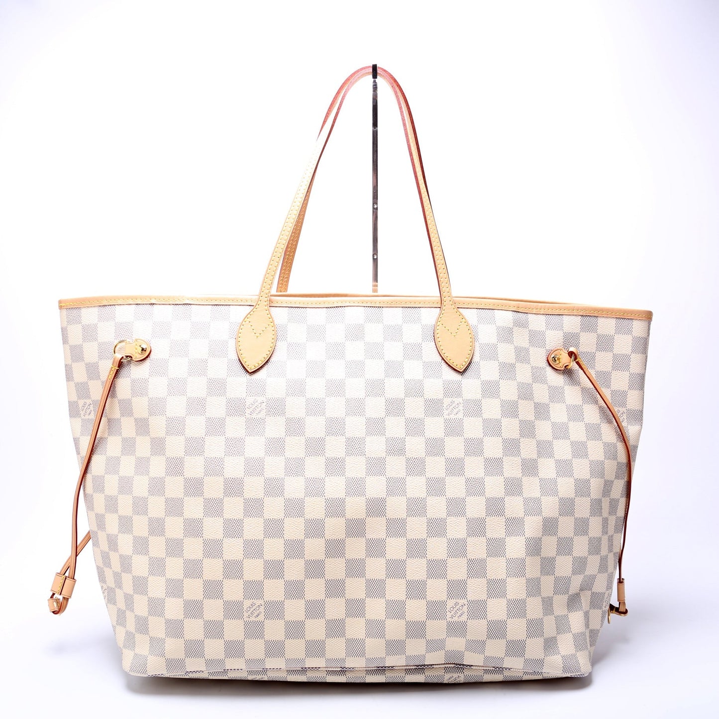 Louis Vuitton Neverfull W/Wallet GM Damier Azur