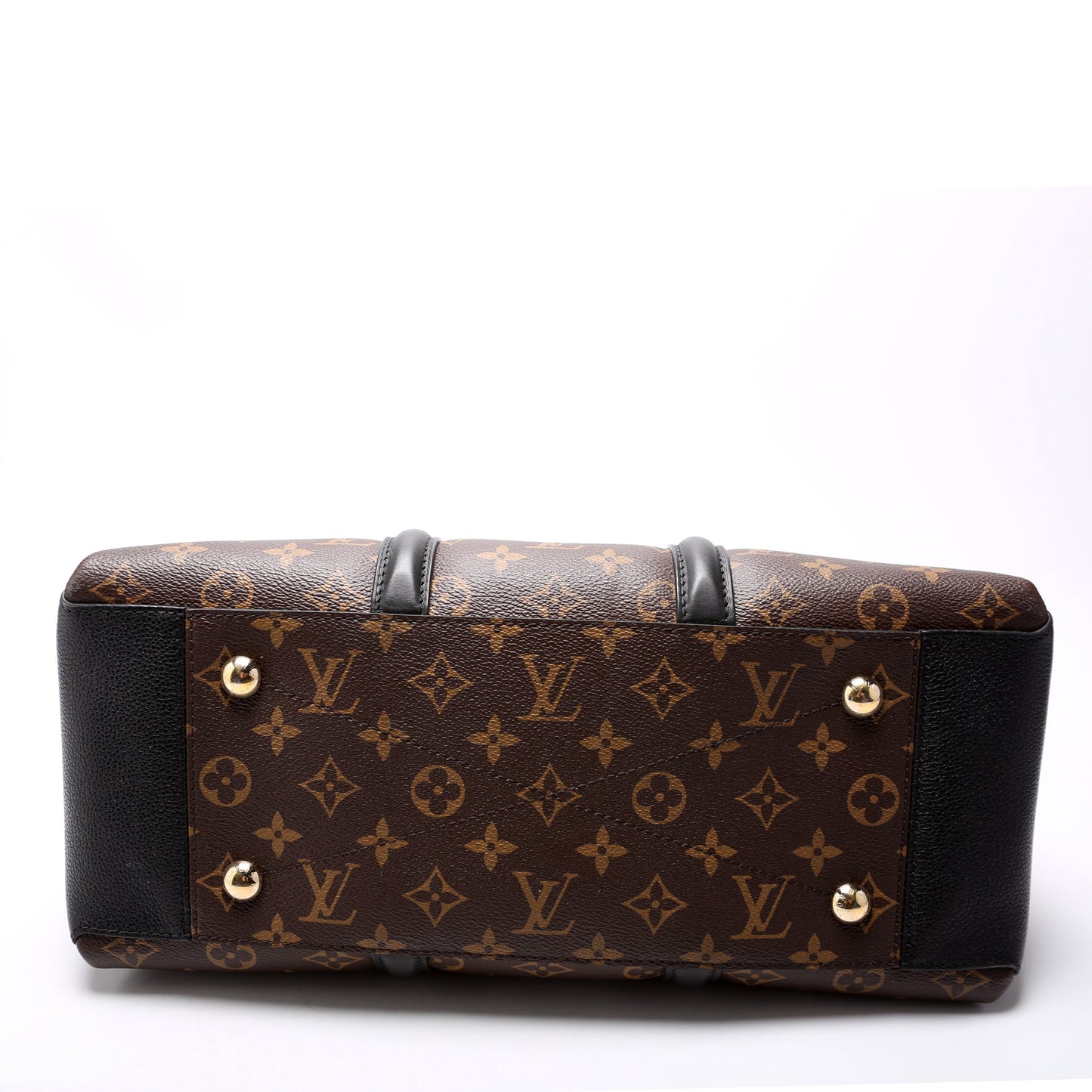 Louis Vuitton Soufflot MM Monogram Black