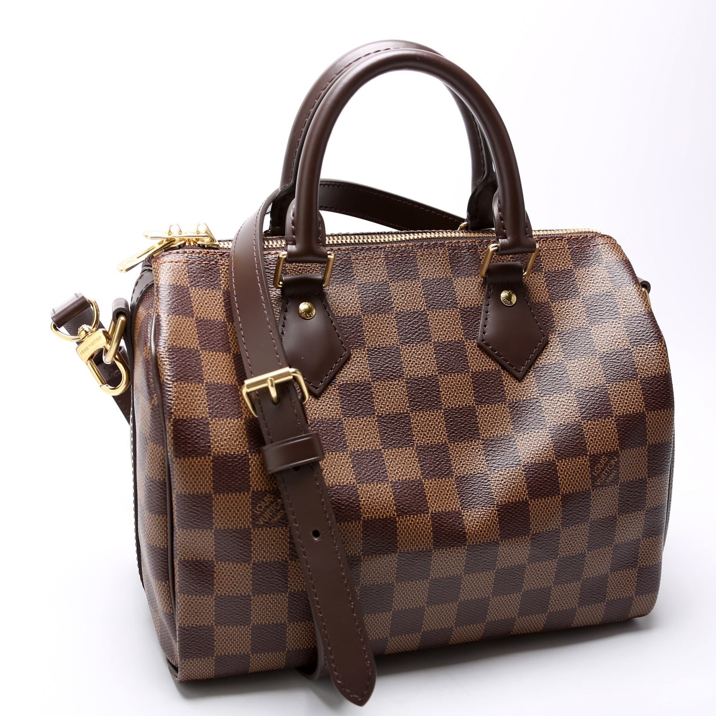 Louis Vuitton Speedy 25 Bandouliere Damier Ebene
