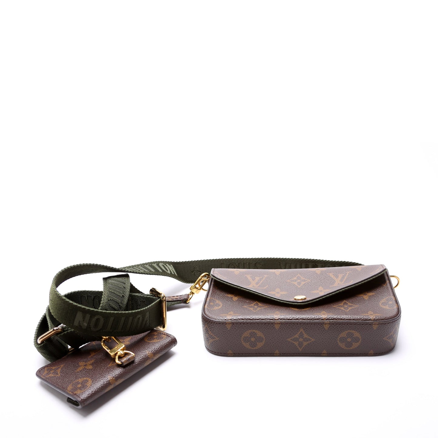 Louis Vuitton Felici Strap And Go Monogram