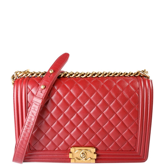 Chanel Boy Flap Medium New Lambskin 20M Bag