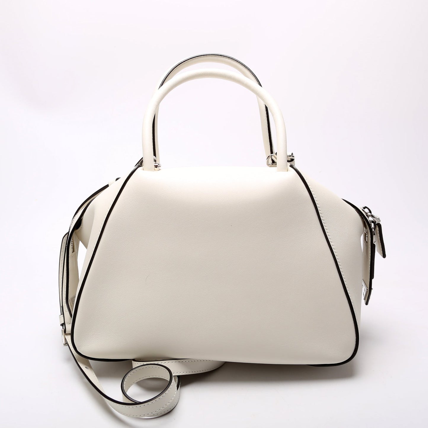 Prada 1BA365 Supernova Medium HandCalfskin White Bag