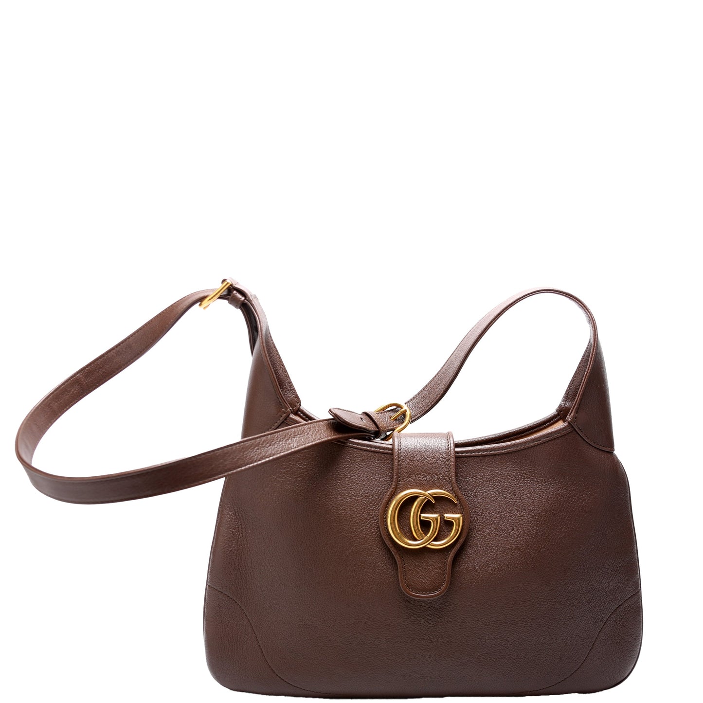 Gucci 726274 Aphrodite Medium Hobo Brown Bag