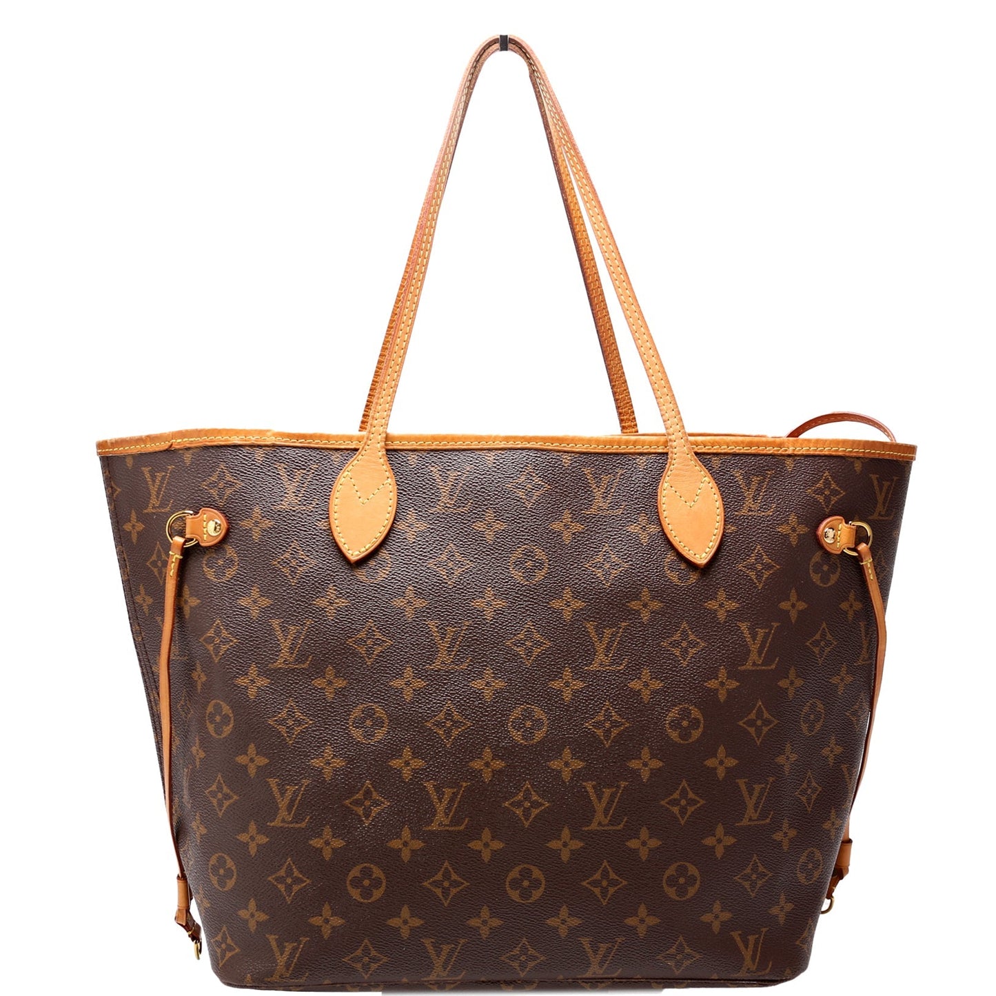 Louis Vuitton Neverfull W/Wallet MM Monogram