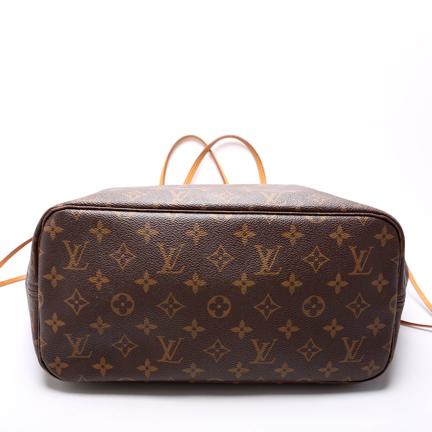 Louis Vuitton Neverfull W/Wallet MM Monogram