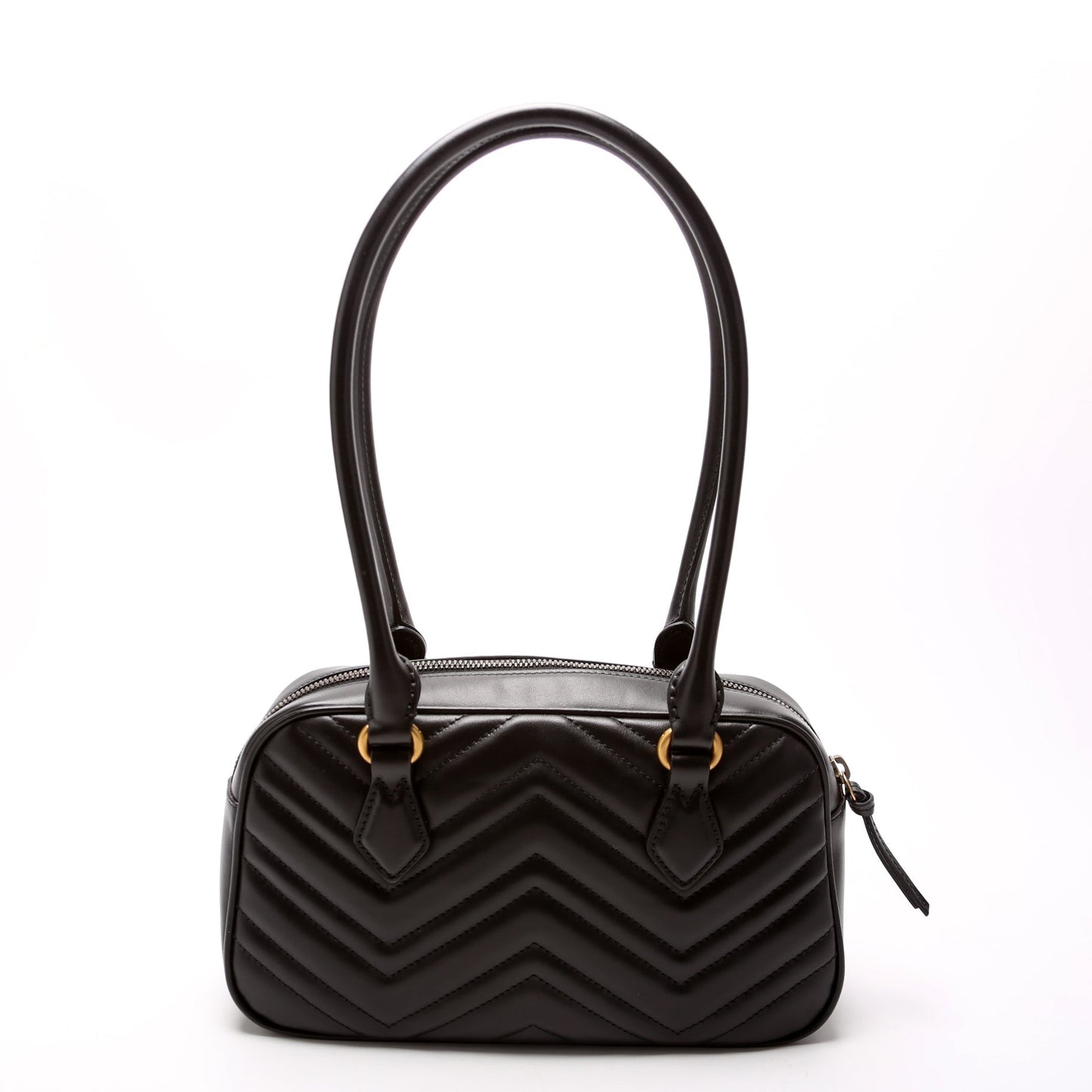 Gucci 795199 GG Marmont Small Top Handle Black Bag