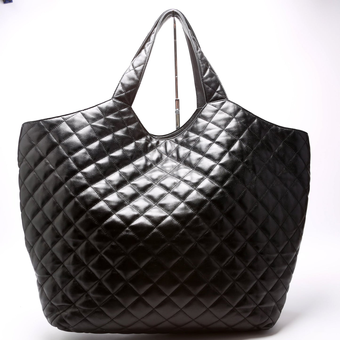Saint Laurent Maxi Icare Shopping Black Bag
