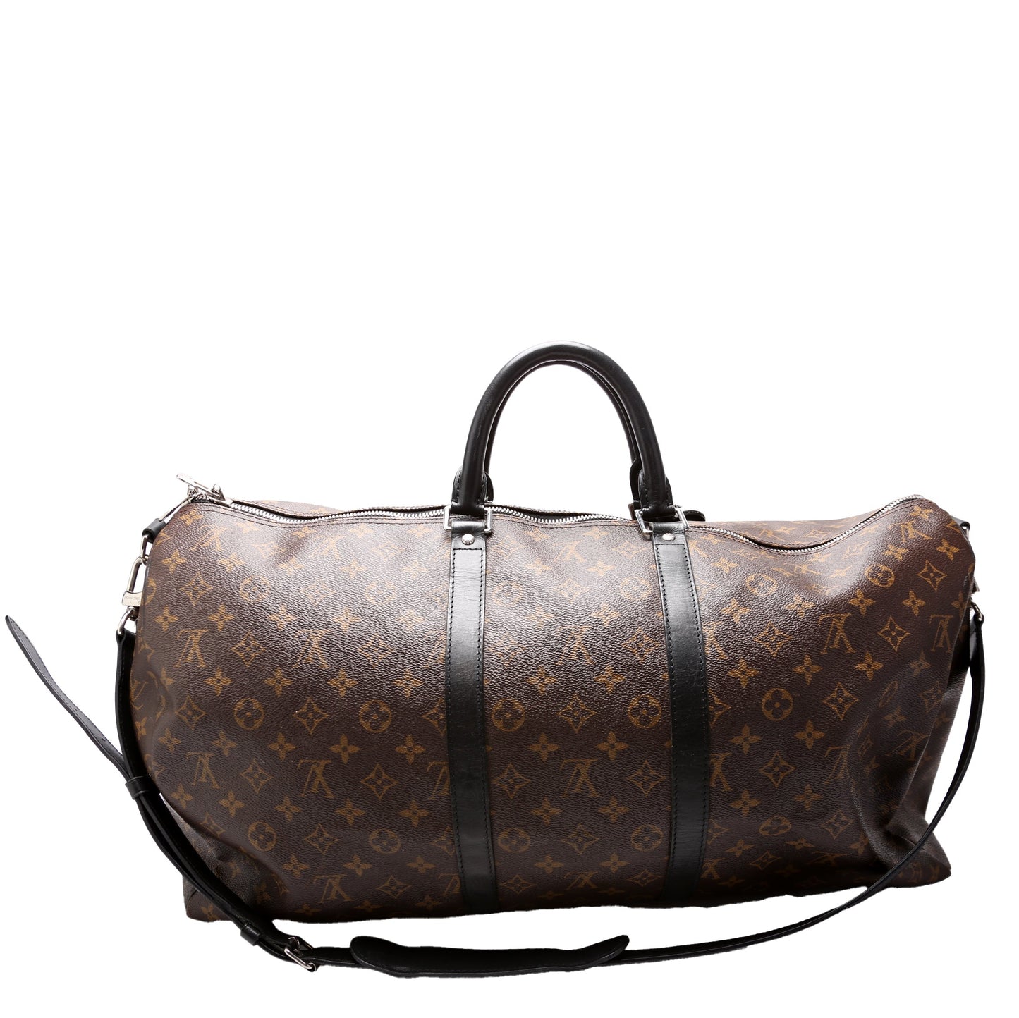 Louis Vuitton Keepall 55 Bandouliere Macassar Monogram