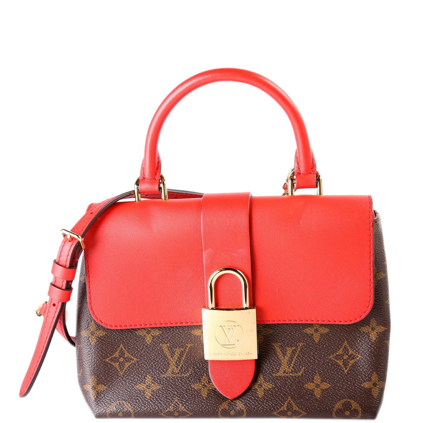 Louis Vuitton Locky BB Monogram Red