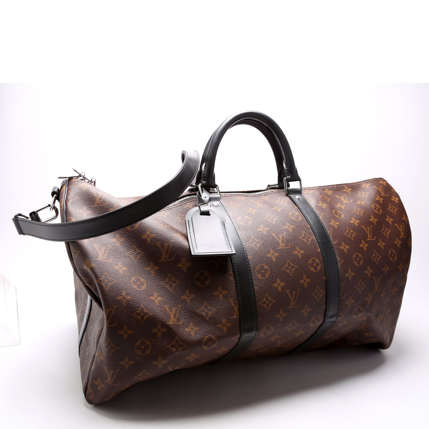 Louis Vuitton Keepall 55 Bandouliere Macassar Monogram