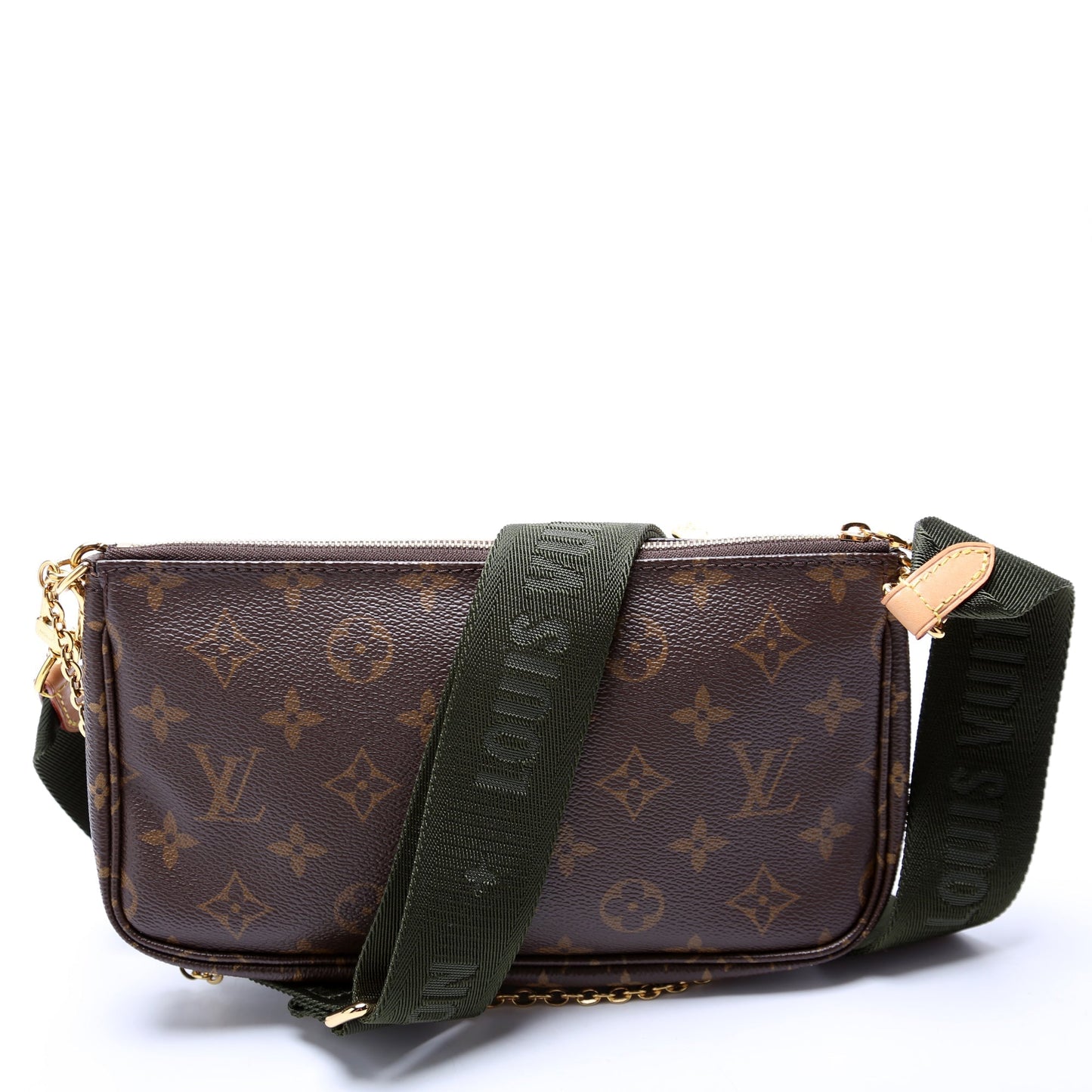 Louis Vuitton Multi Pochette Monogram Green