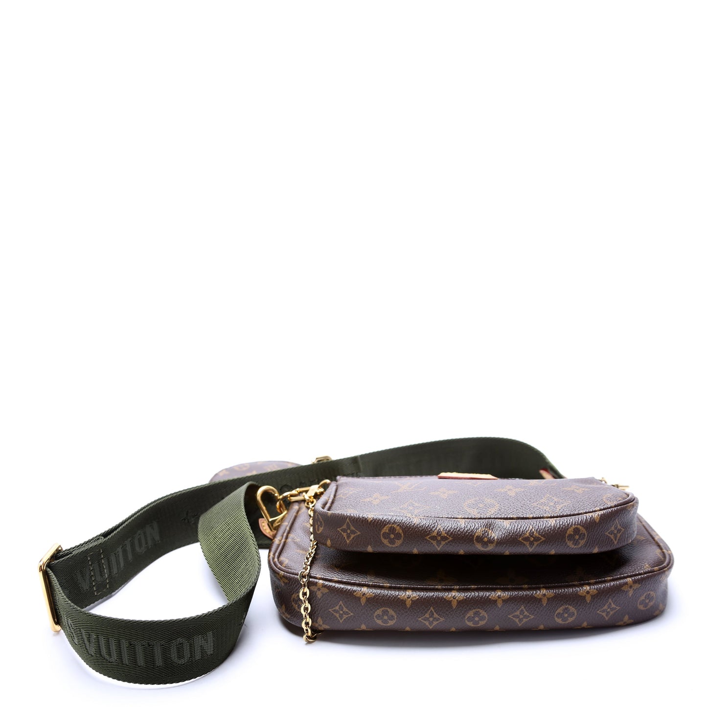 Louis Vuitton Multi Pochette Monogram Green