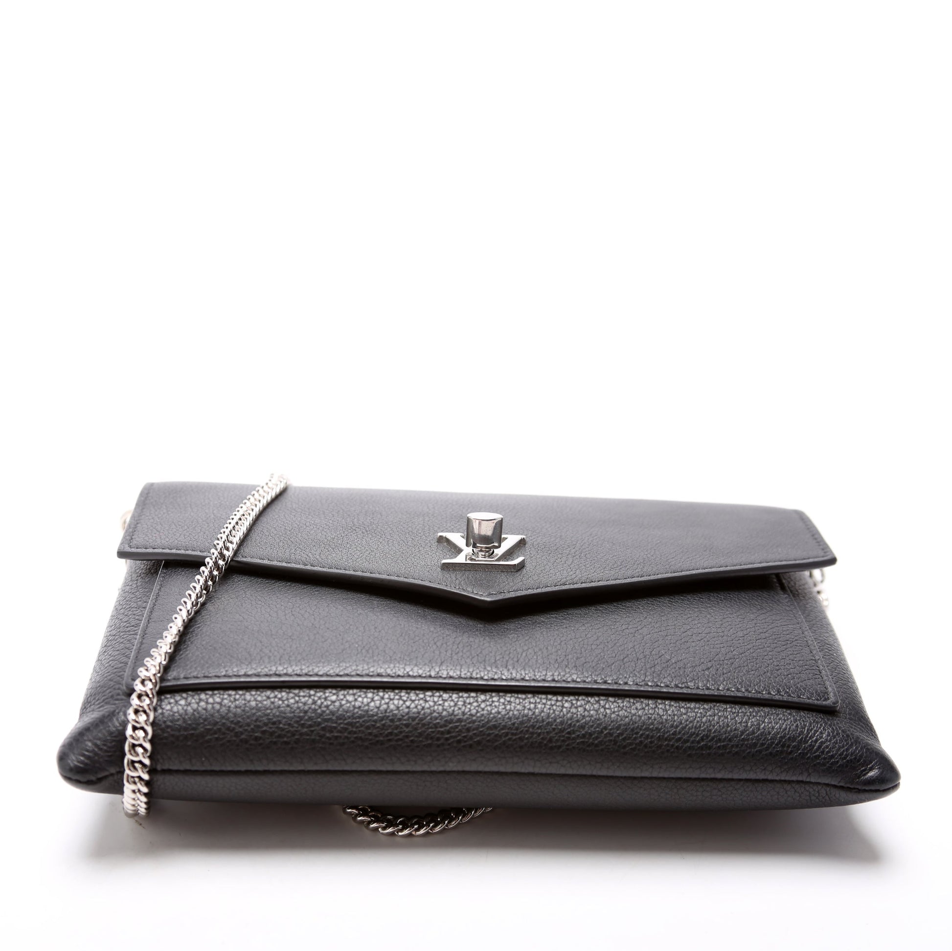 Louis Vuitton Mylockme Pochette Chain/Wristlet Black