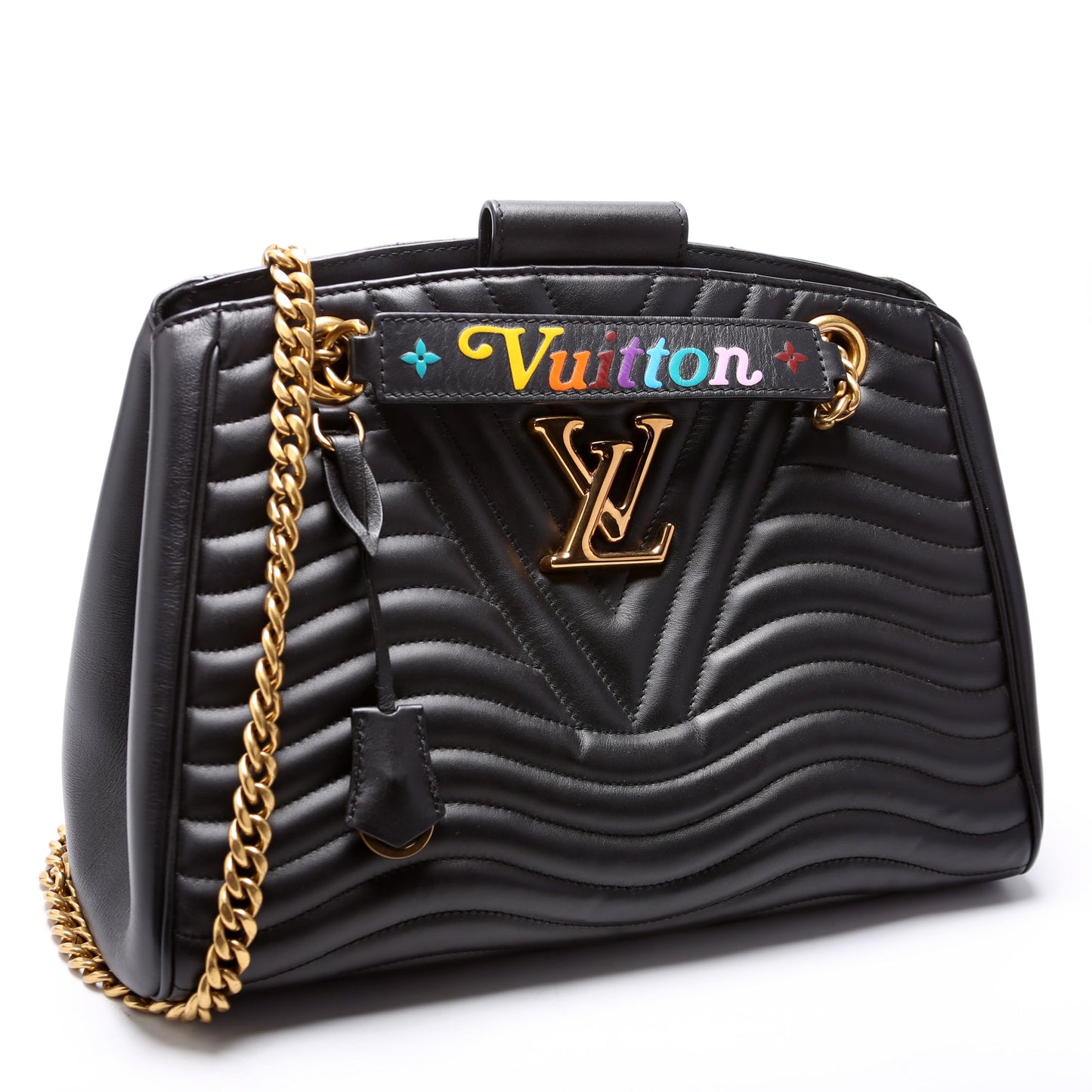 Louis Vuitton New Wave Chain Tote Black
