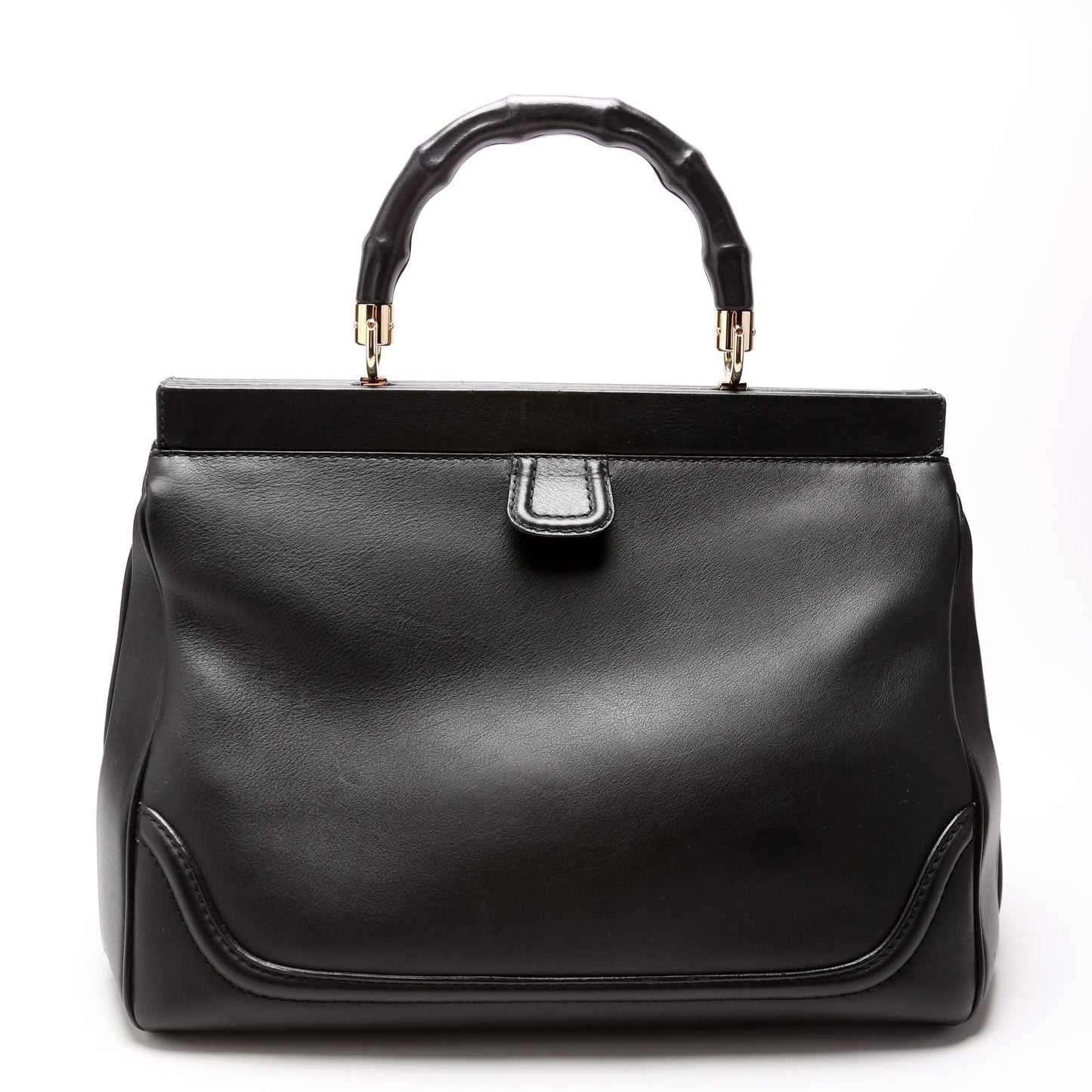 Gucci Bold Bamboo Top Handle Medium Bag