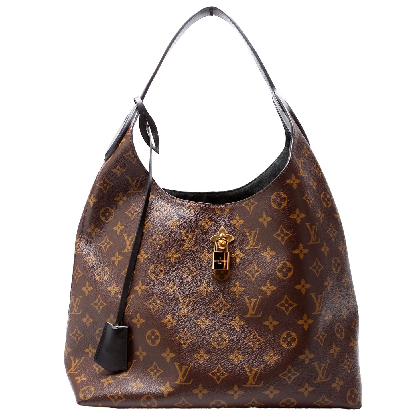 Louis Vuitton Flower Hobo Monogram Black