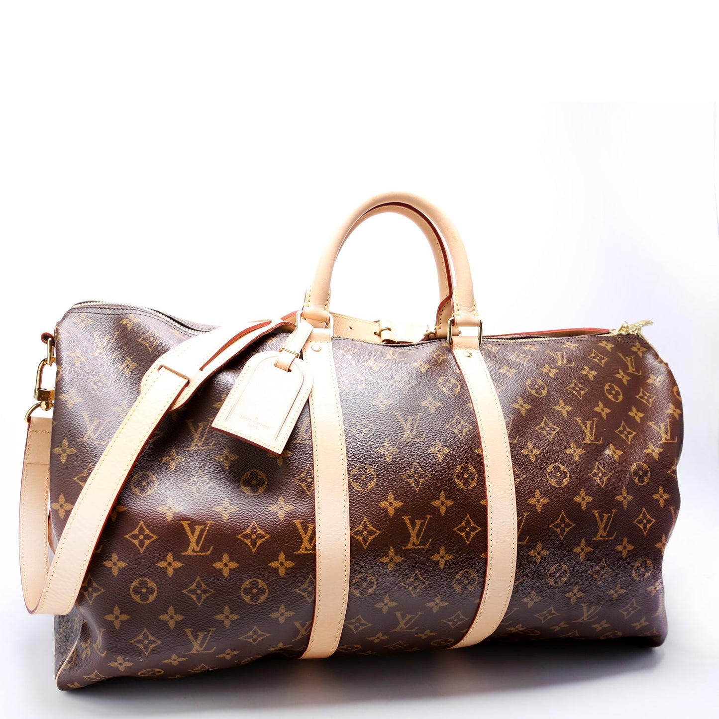 Louis Vuitton Keepall 55 Monogram Bandouliere