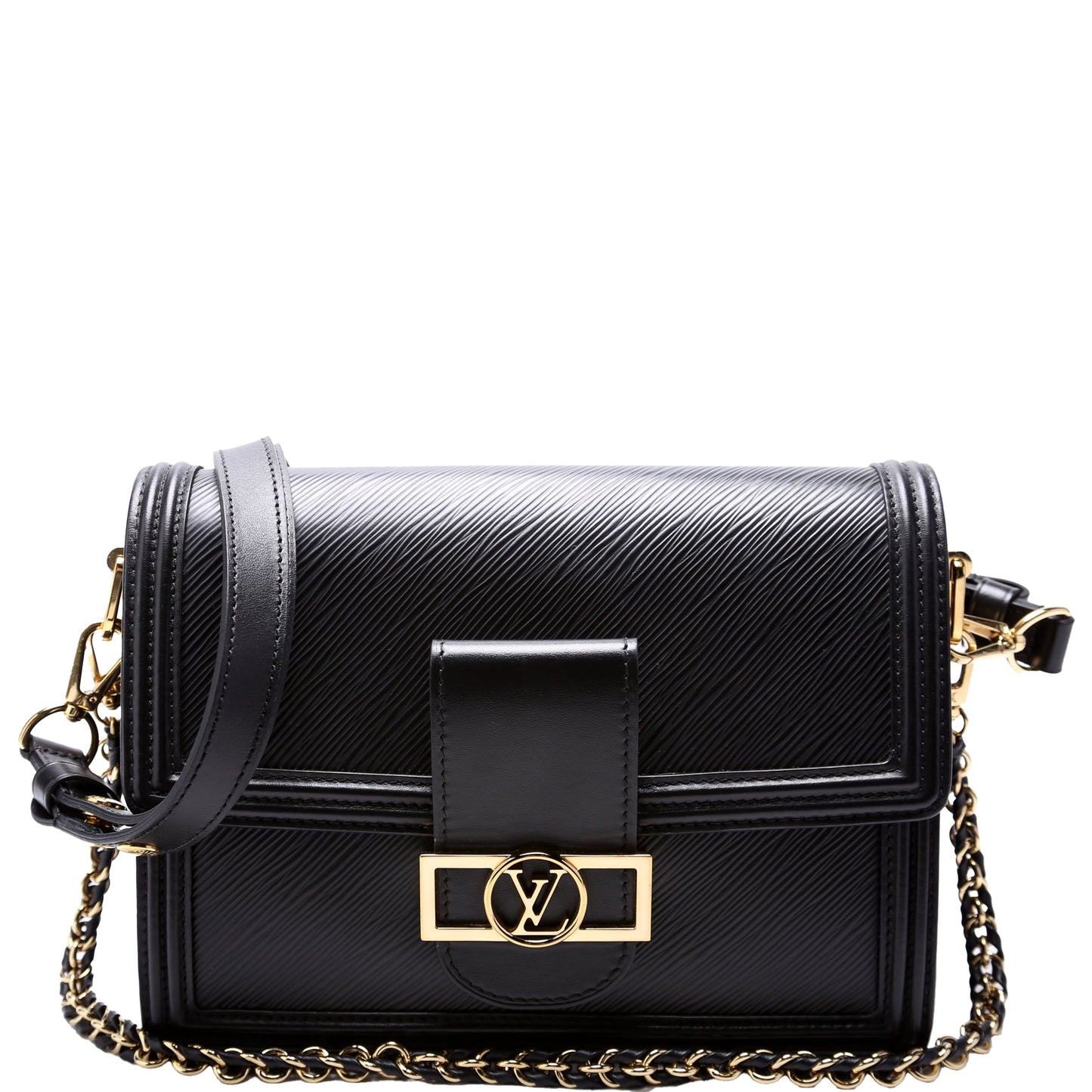 Louis Vuitton Dauphine MM Epi Black