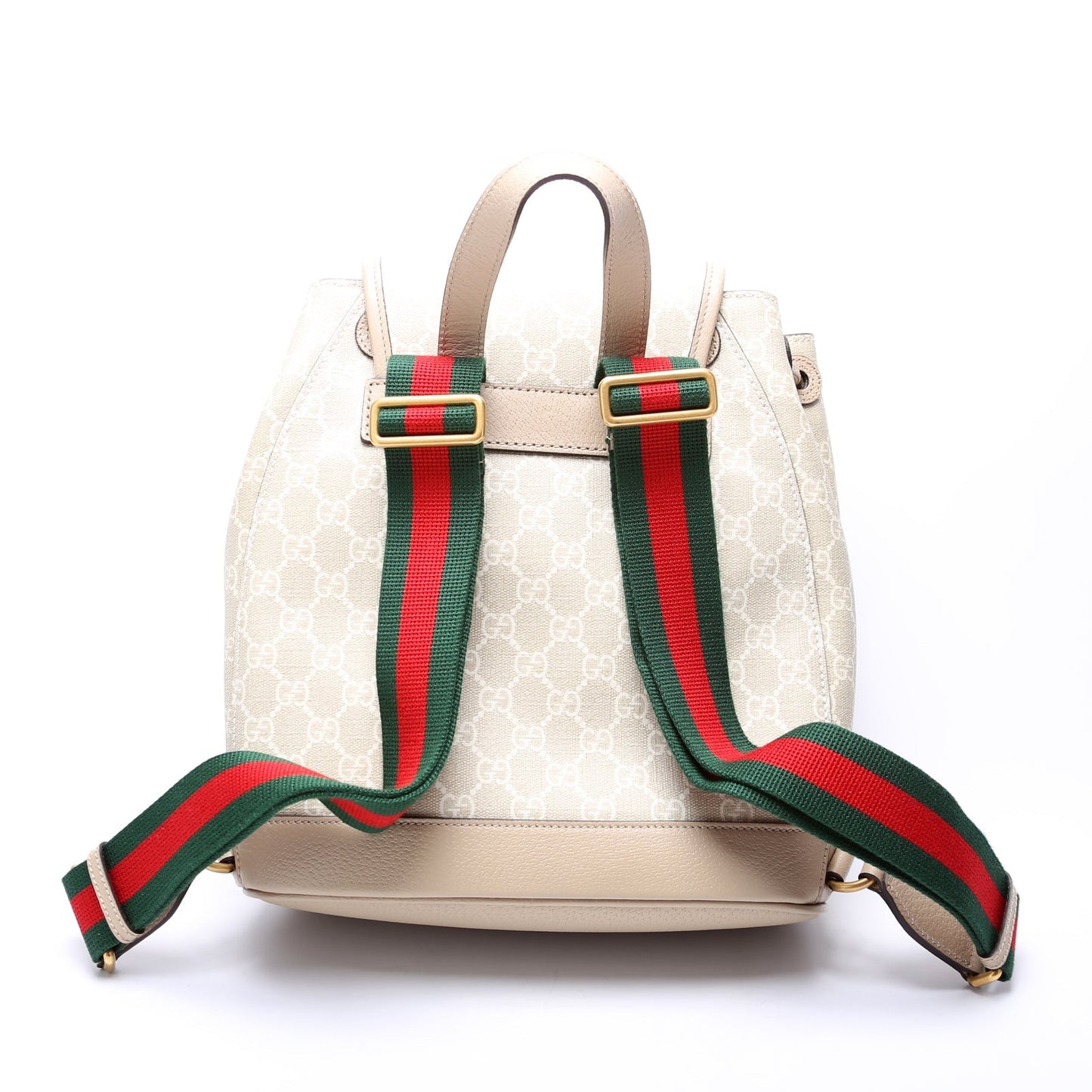 Gucci 674147 GG Supreme Buckle Backpack Bag