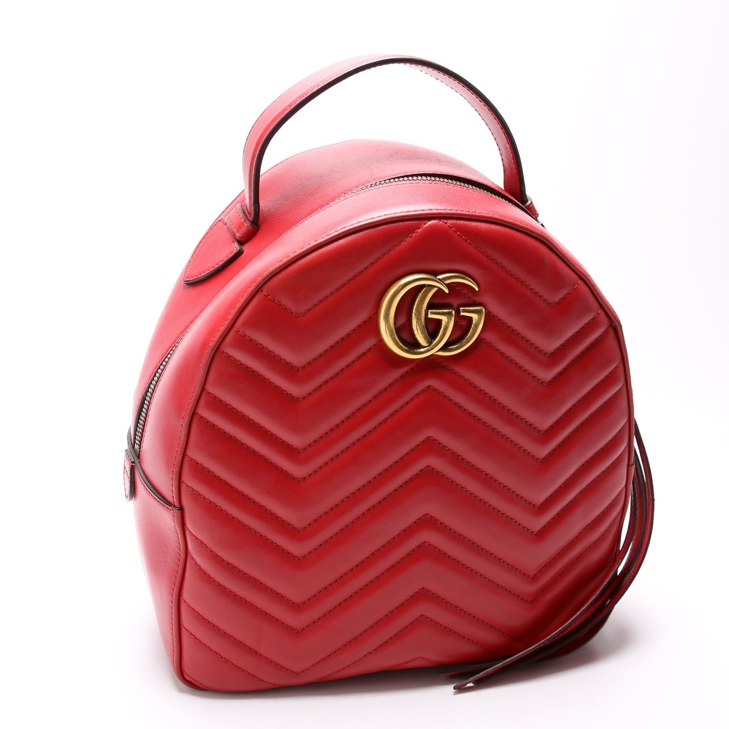 Gucci 476671 Marmont Backpack Red Bag