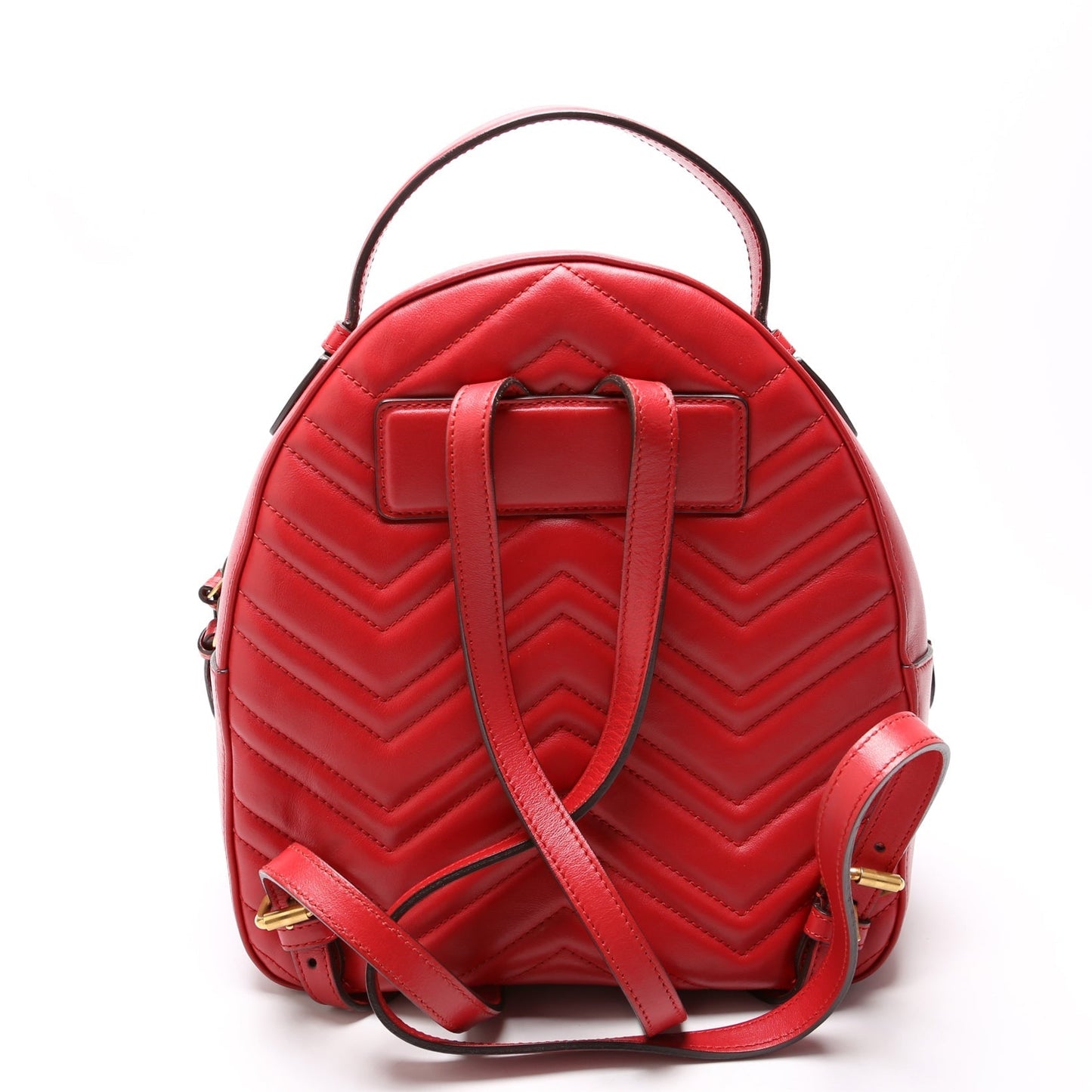 Gucci 476671 Marmont Backpack Red Bag