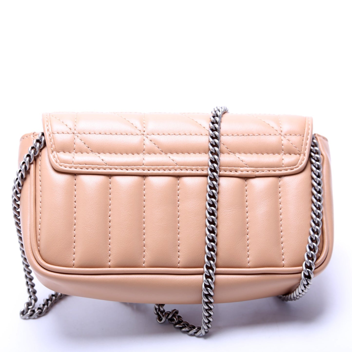 Gucci 476433 Marmont Aria Super Mini Flap Tan Bag