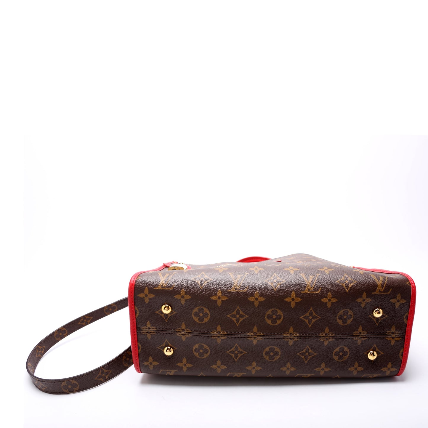 Louis Vuitton Popincourt PM NM Monogram Red