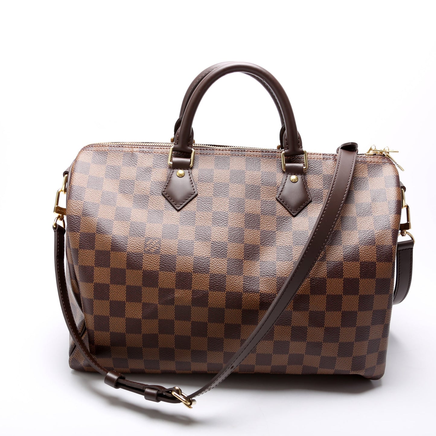 Louis Vuitton Speedy 35 Bandouliere Damier Ebene