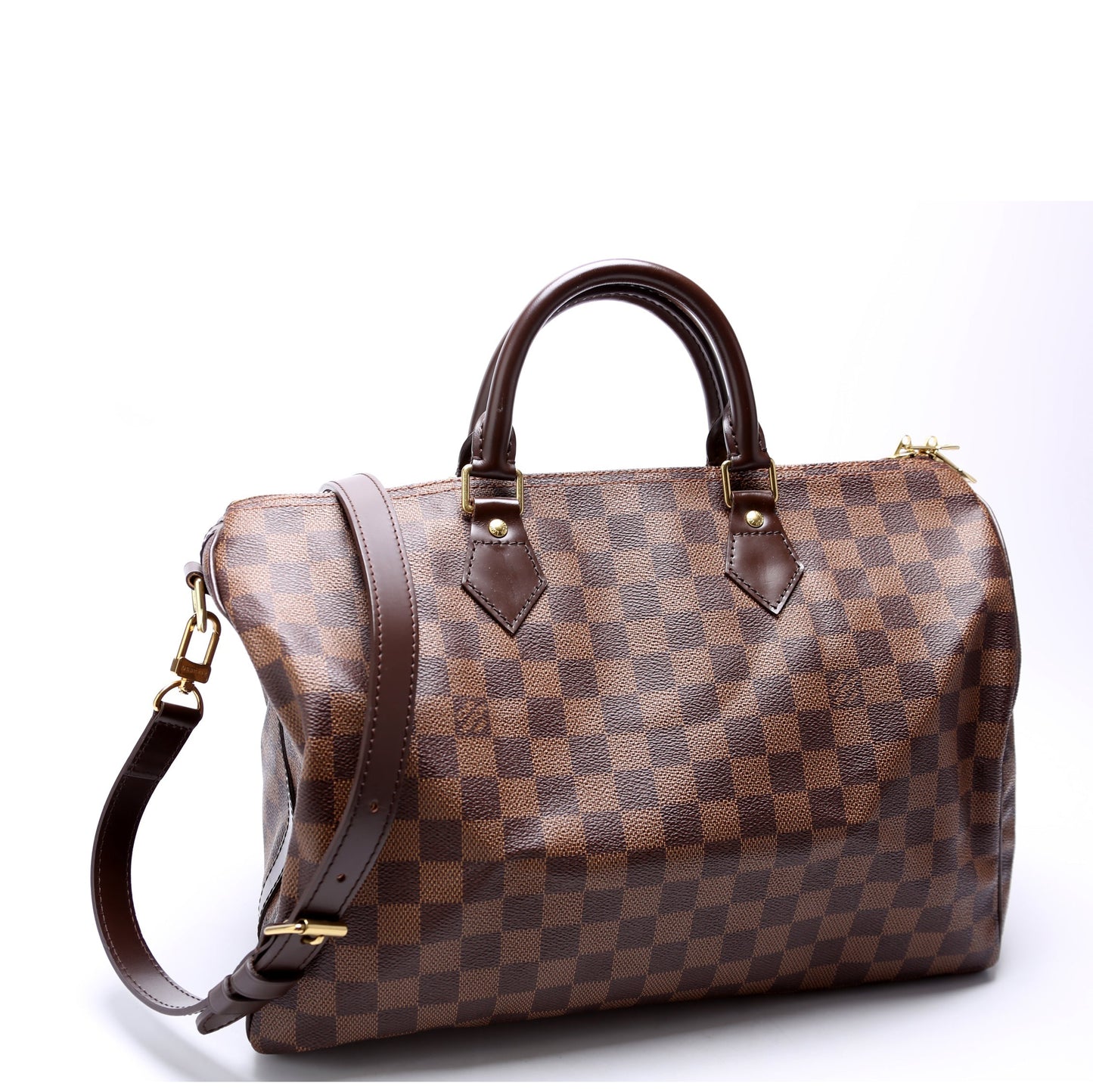 Louis Vuitton Speedy 35 Bandouliere Damier Ebene