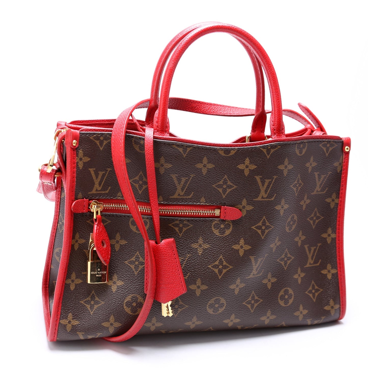 Louis Vuitton Popincourt PM NM Monogram Red