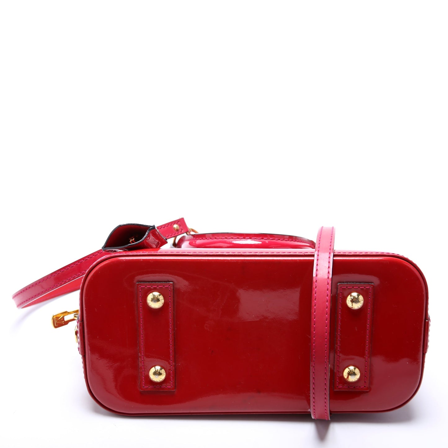 Louis Vuitton Alma BB Vernis Red