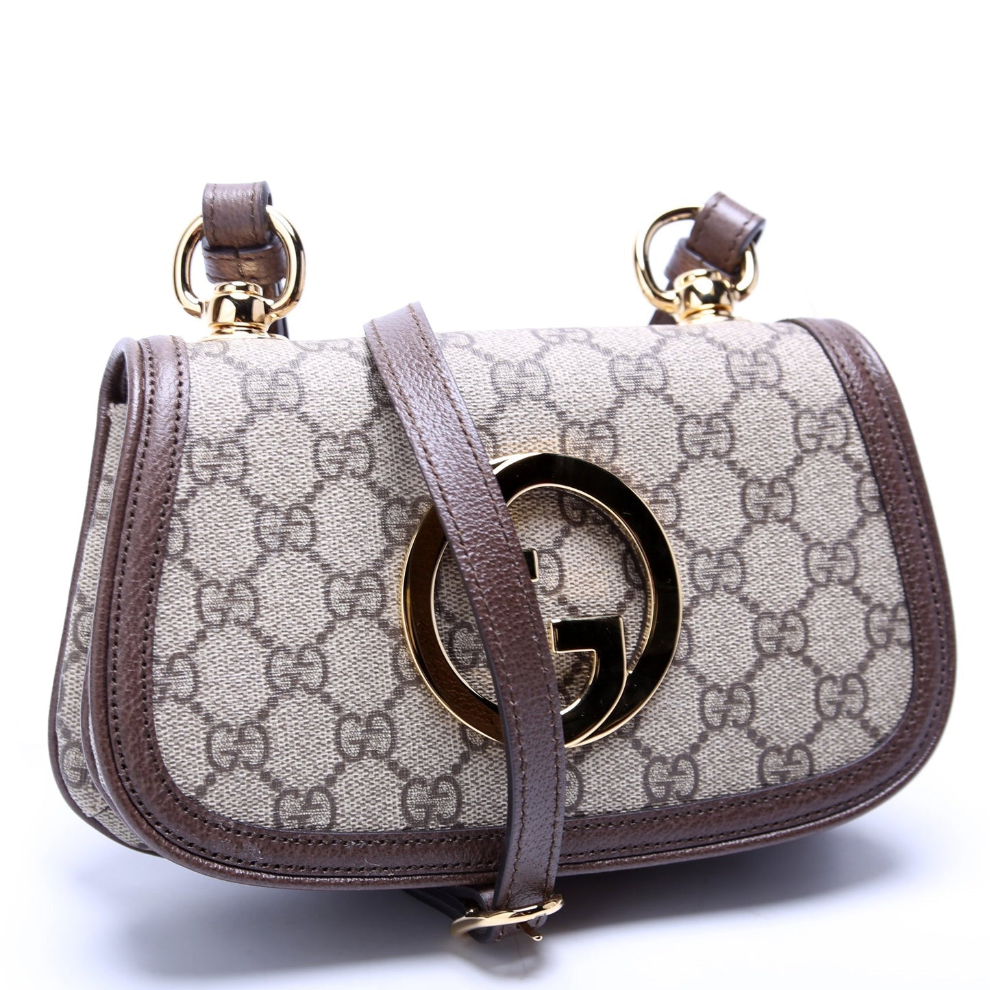 Gucci 724645 Blondie Mini Shoulder Brown Bag