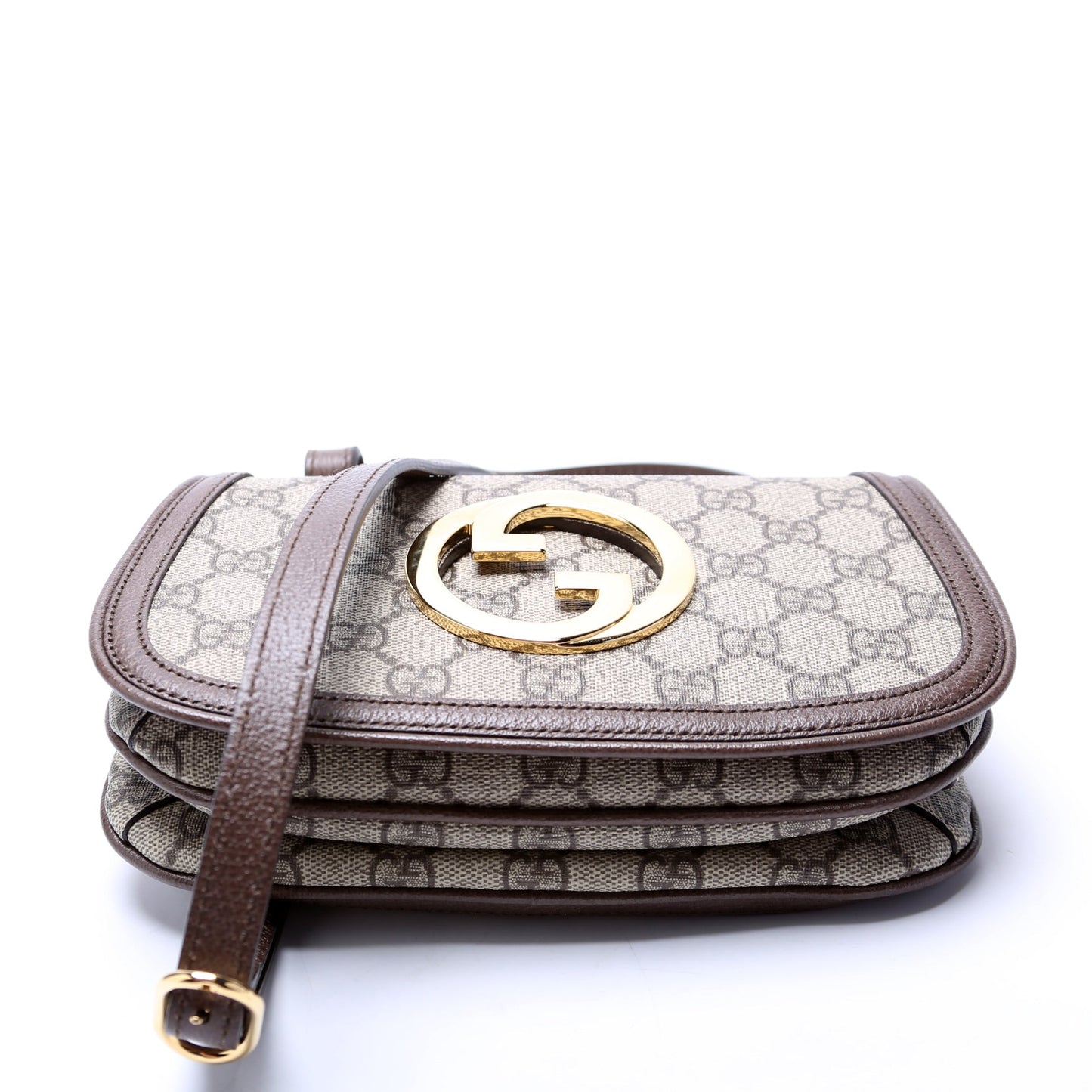 Gucci 724645 Blondie Mini Shoulder Brown Bag