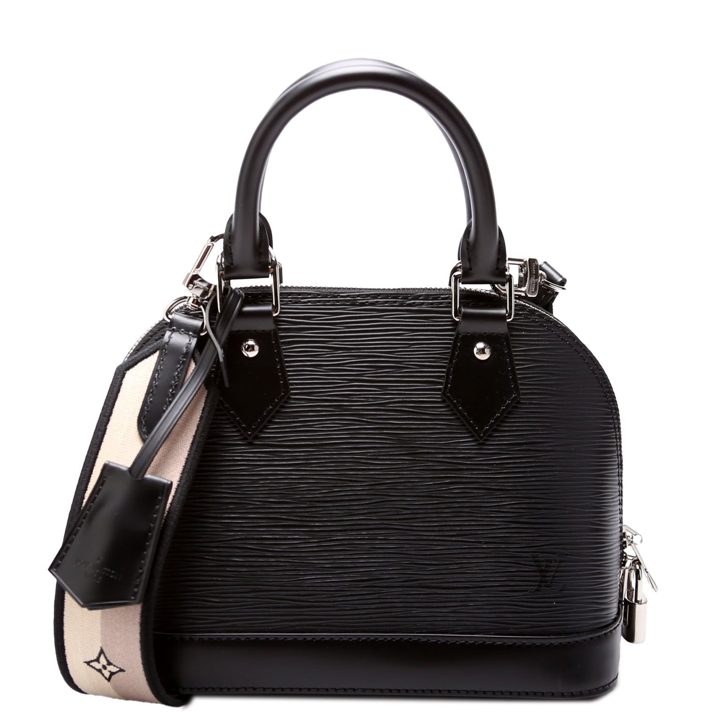 Louis Vuitton Alma BB Epi With Strap Black