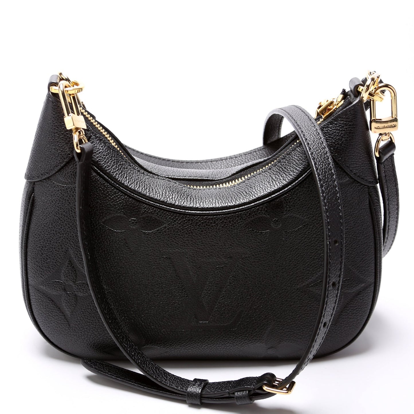 Louis Vuitton Bagatelle NM Bicolor Empreinte Black