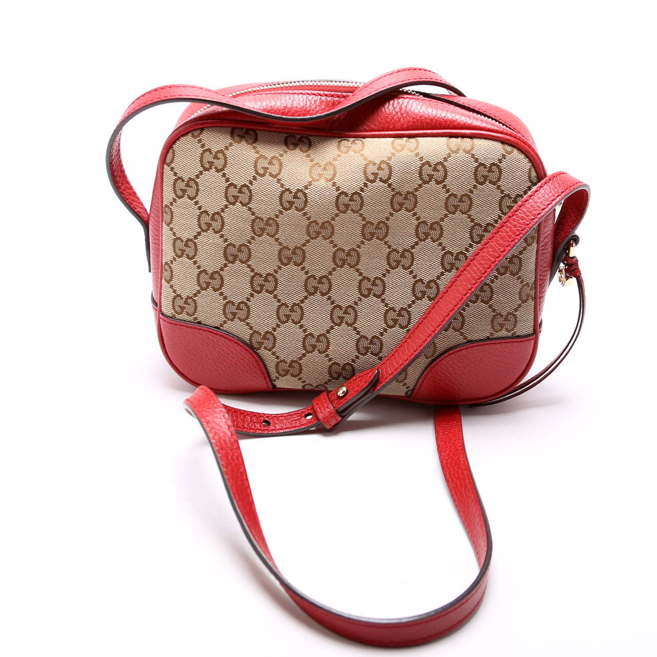 Gucci 449413 Bree GG Crossbody Red Bag
