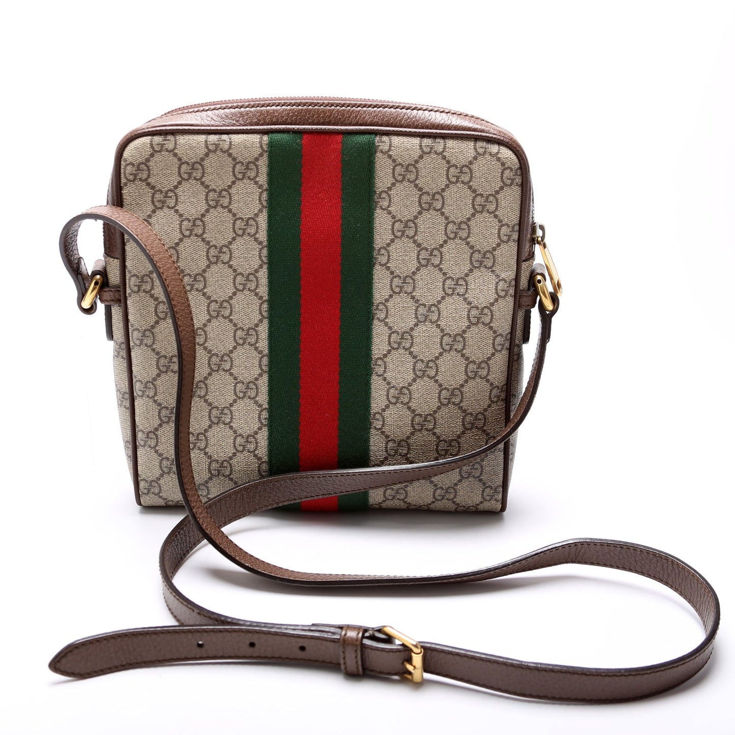 Gucci 547926 Ophidia Messenger Brown Bag