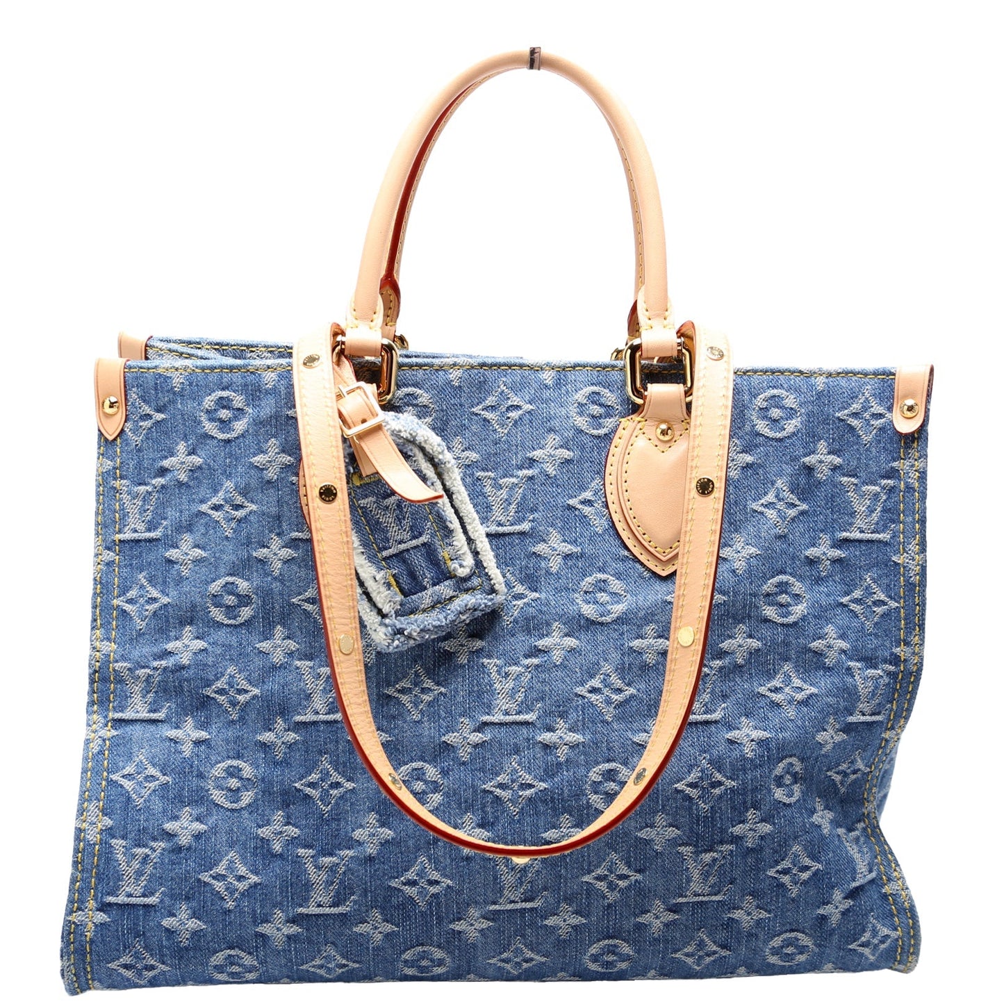 Louis Vuitton ONTEHGO MM Denim Monogram