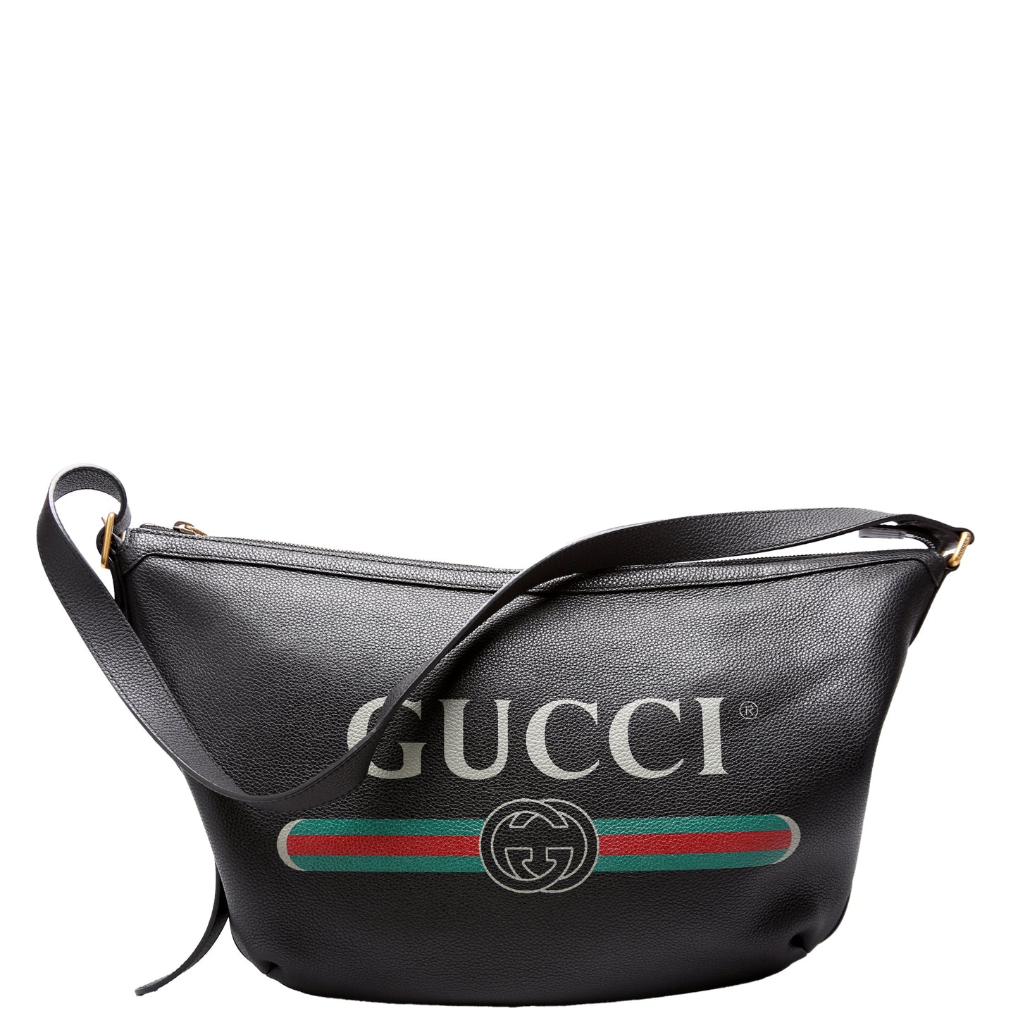 Gucci 523588 Half Moon Black Bag