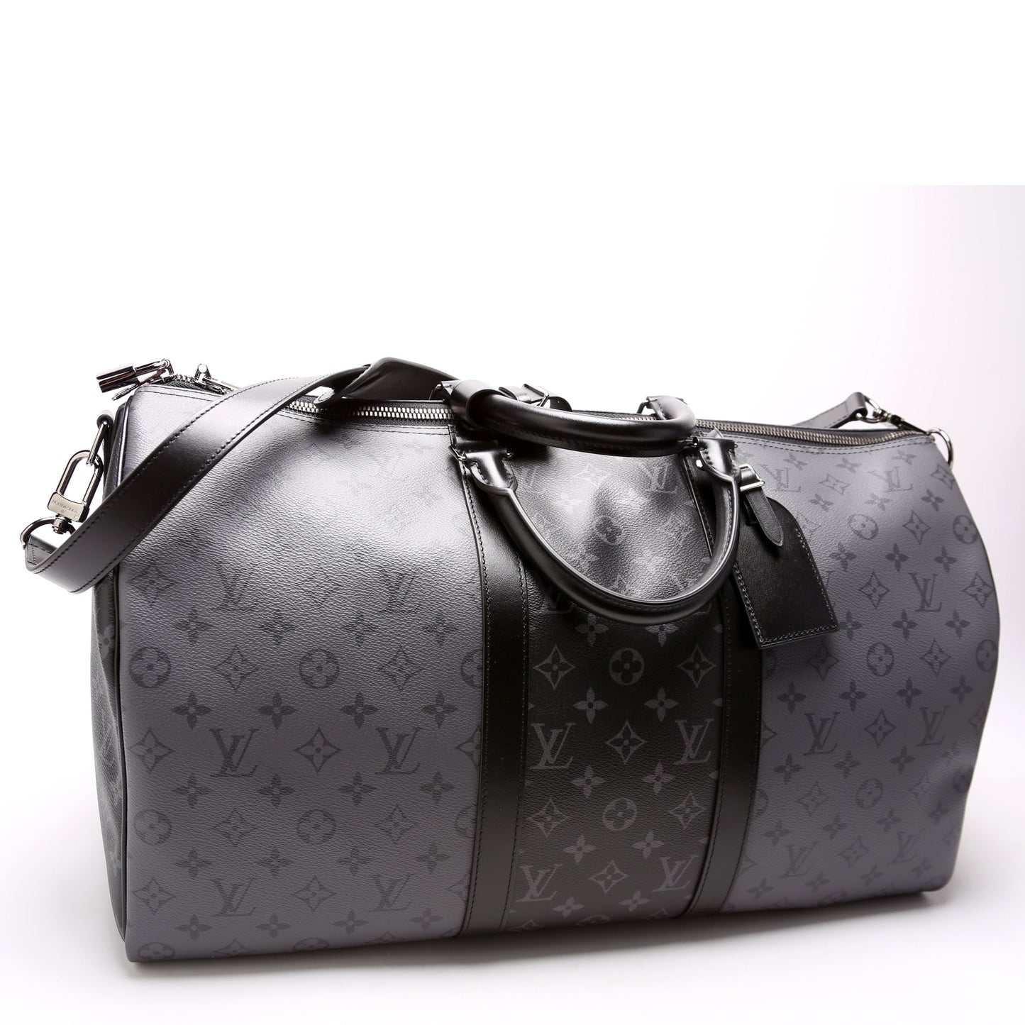 Louis Vuitton Keepall 50 Bandouliere Reverse Monogram Eclipse