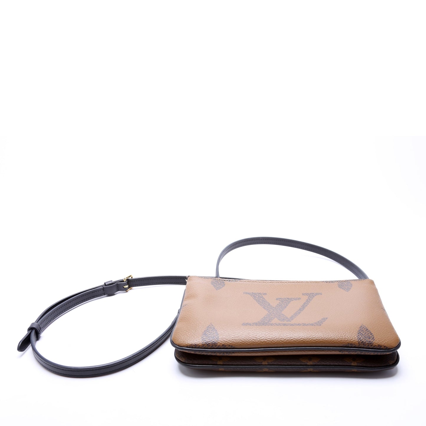 Louis Vuitton Double Zip Pochette Giant Reverse Monogram