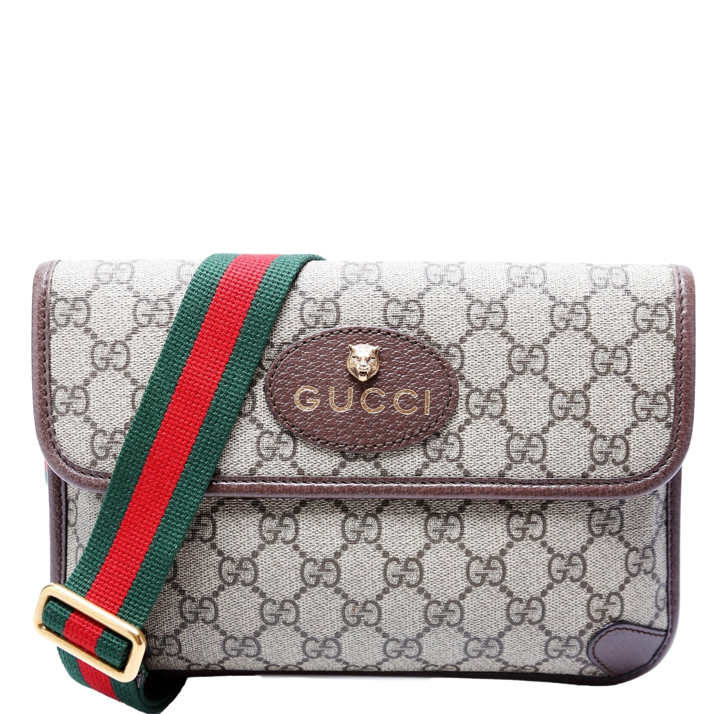 Gucci 493930 GG Supreme Neo Web Belt Bag