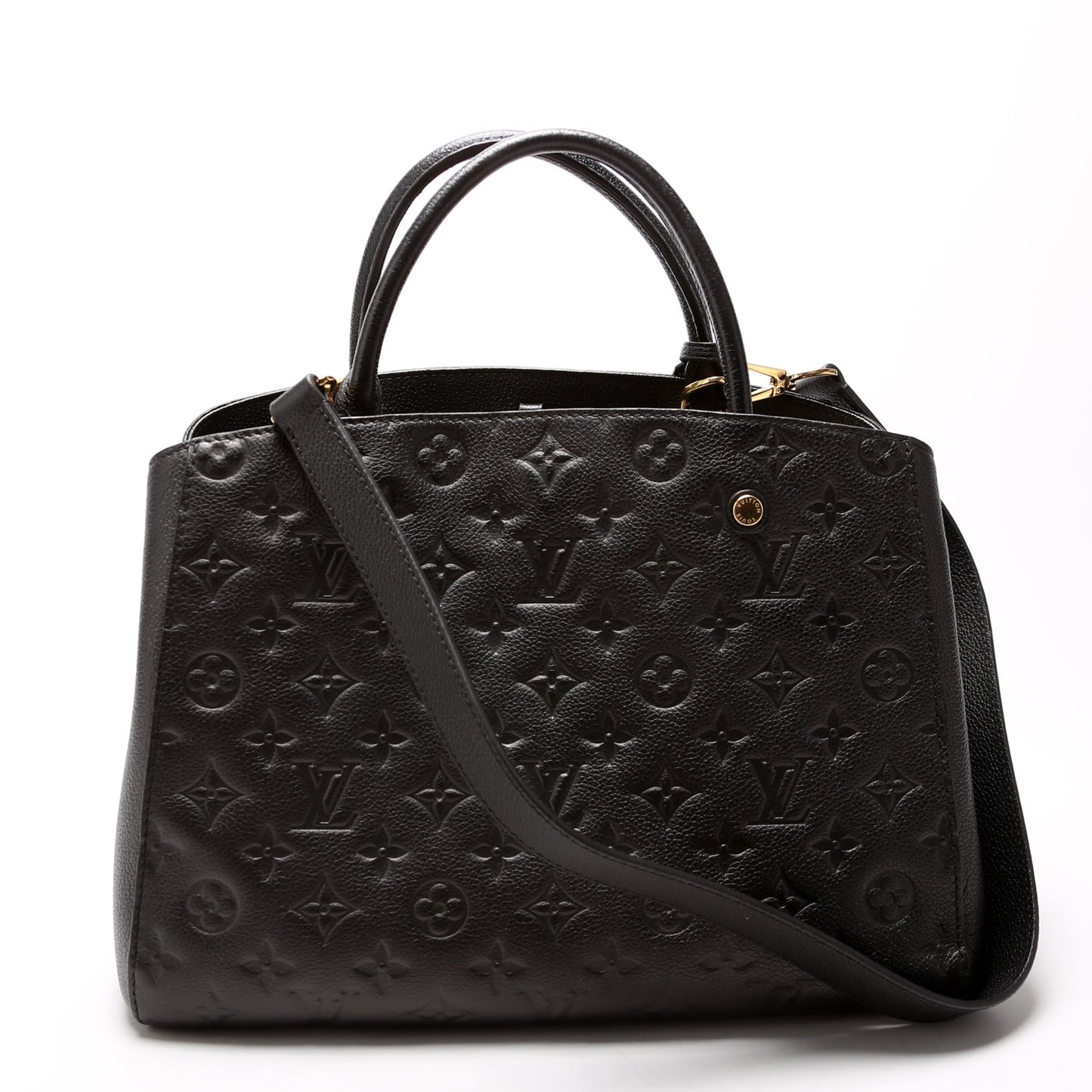 Louis Vuitton Montaigne MM Empreinte Black