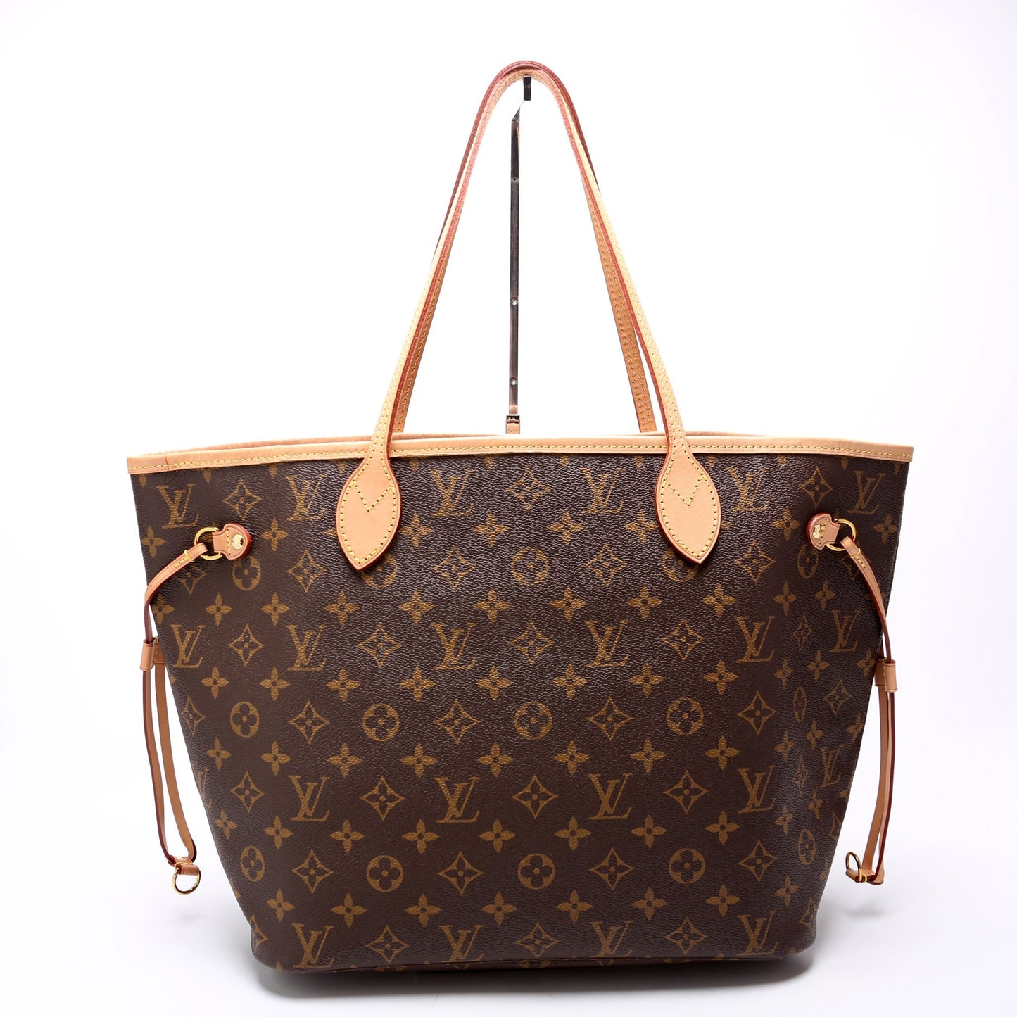 Louis Vuitton Neverfull W/Wallet MM Monogram Pink